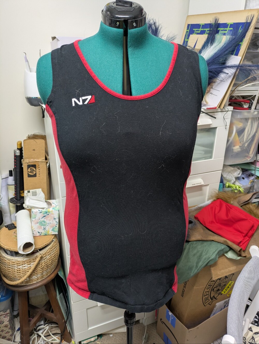 N7 Mass Effect Official Athletic Tank Top